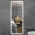 Specchio a figura intera del bagno dell'hotel dello specchio pieno della parete della fabbrica Specchio a figura intera del LED con luce Tutto lo specchio pieno astuto