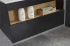 Economico 30 pollici nero angolo piccolo bagno arca vestito moderno impermeabile lavabo in ceramica armadio