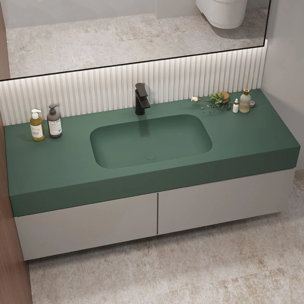 Mobile da bagno impermeabile in vendita diretta in fabbrica Mobiletto da bagno moderno Set da bagno moderno