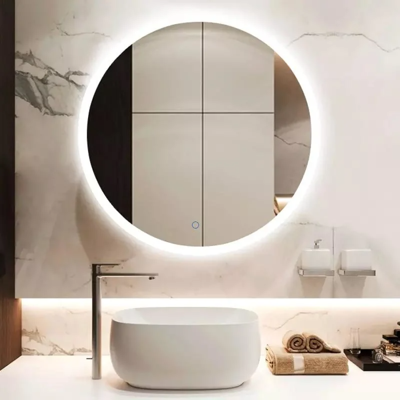 Armadietto girevole a specchio per bagno Vanità Armadietto da bagno di lusso moderno
