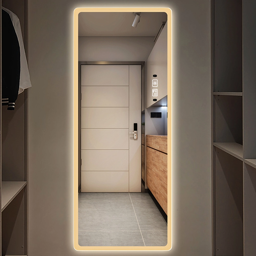 Specchio a figura intera di alta qualità con specchi da bagno retroilluminati a LED