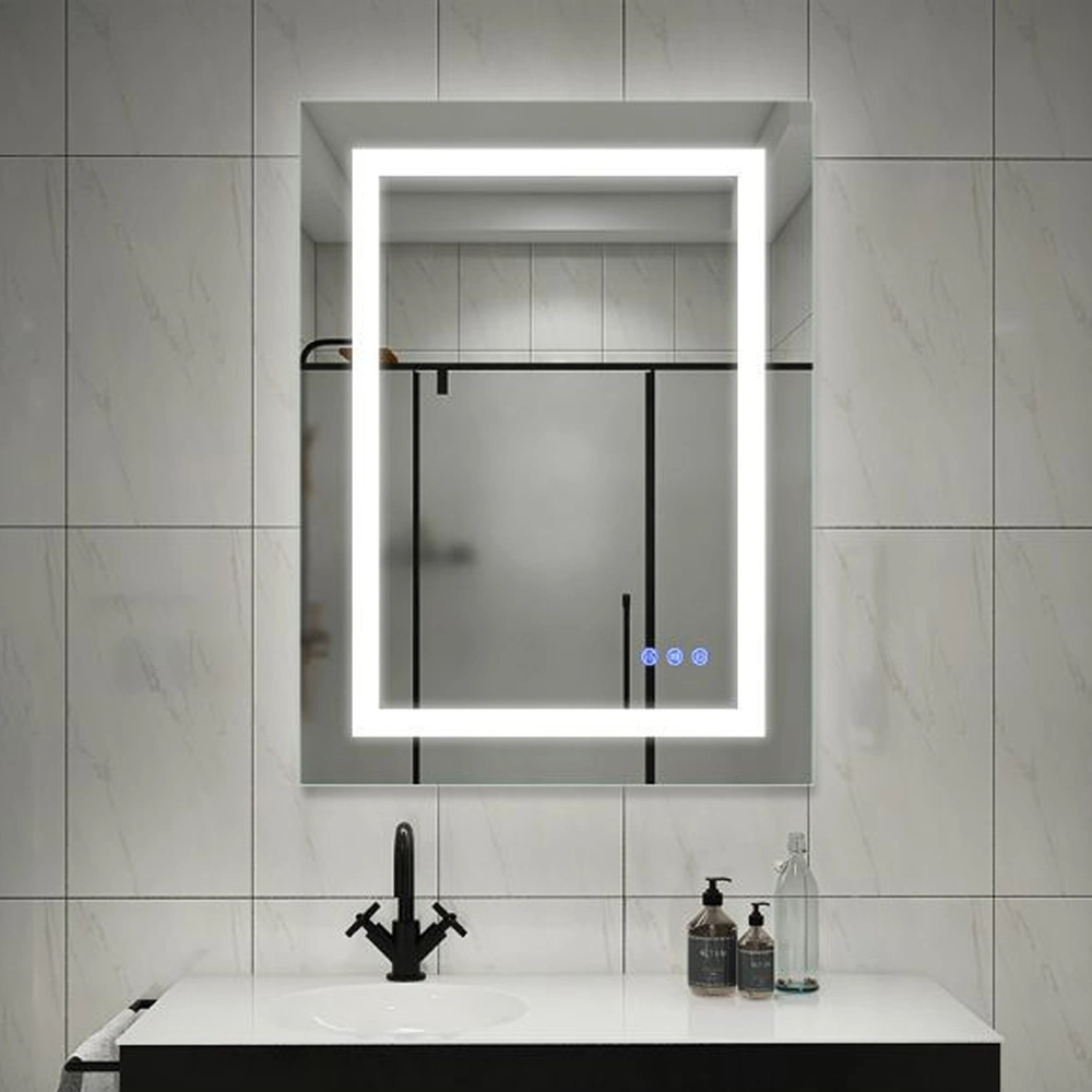 Swt Large Big Espejos Miroirs Specchio da terra con cornice in metallo nero ad arco