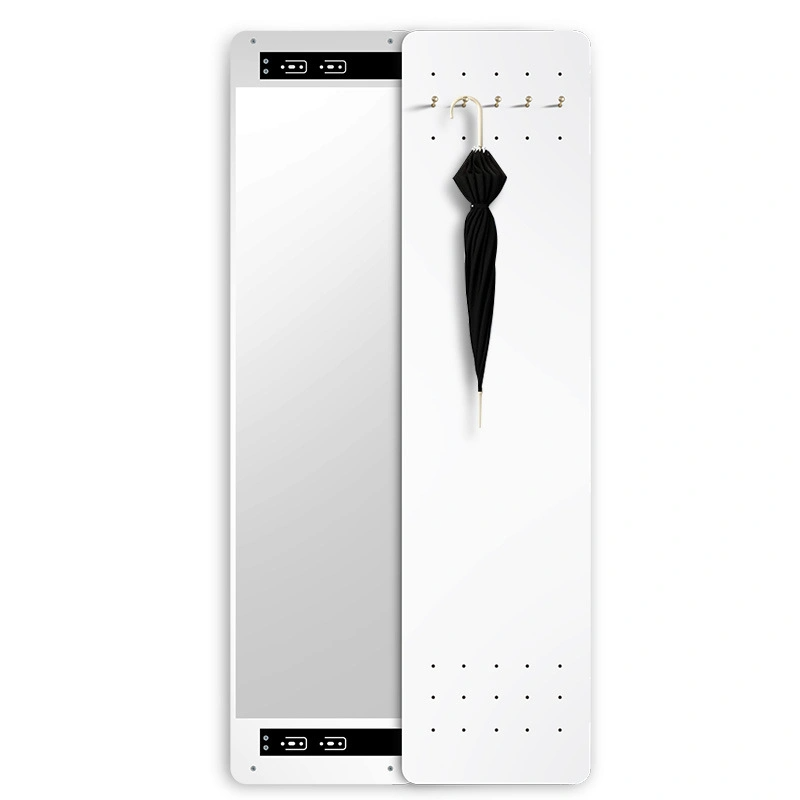 Hole Board Specchio a prova di esplosione nordico a figura intera Push Pull Specchio da parete nascosto da appendere