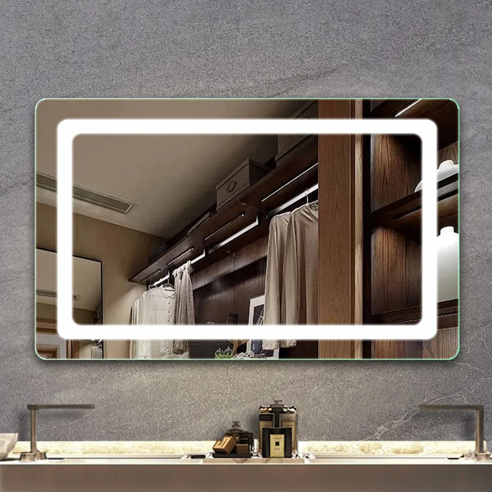 Decorazioni per la casa Specchio da parete Specchio da bagno Specchio per trucco Bluetooth LED Smart Mirror Salon Furniture