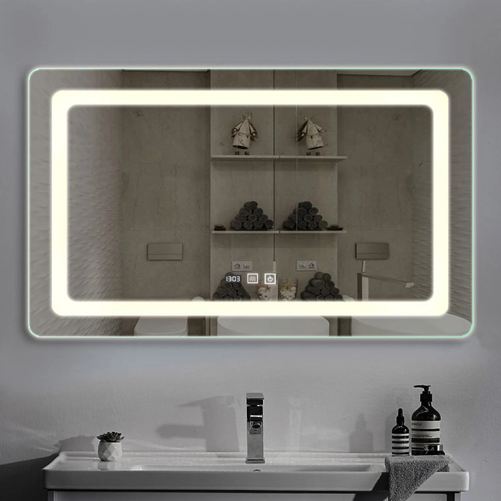 Decorazioni per la casa Specchio da parete Specchio da bagno Specchio per trucco Bluetooth LED Smart Mirror Salon Furniture