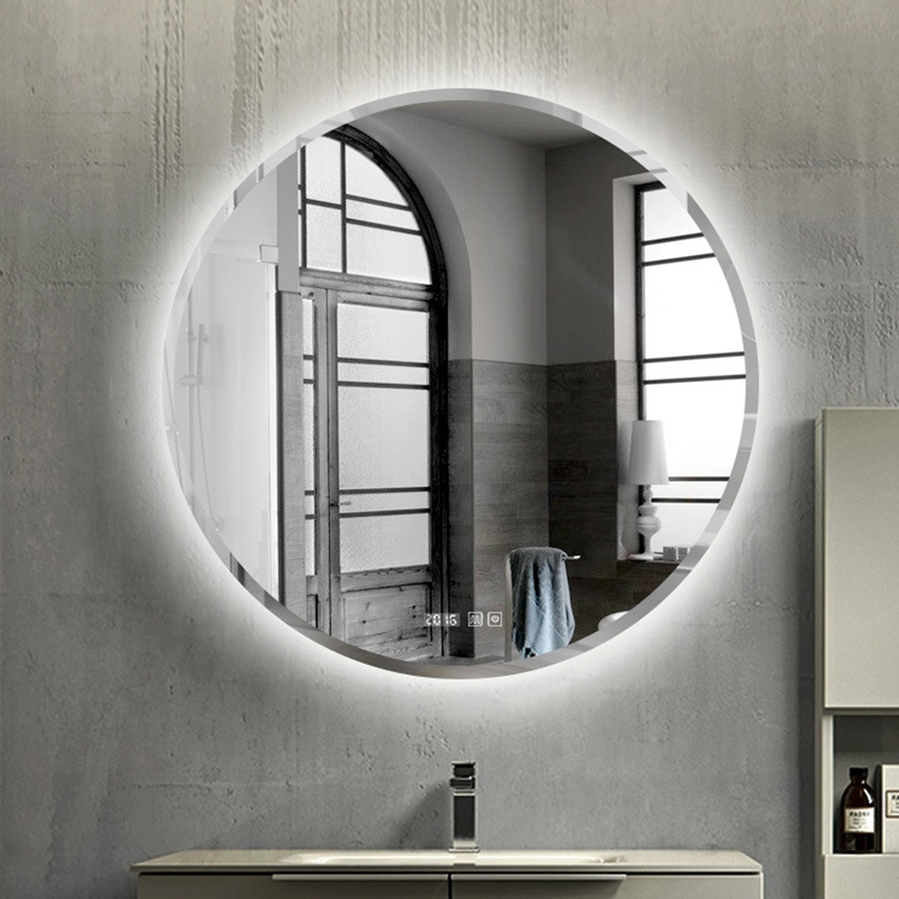 LED Smart Mirror Specchio a parete Decorazione per la casa Specchio per il trucco Bluetooth Accessori per il bagno Mobili per saloni
