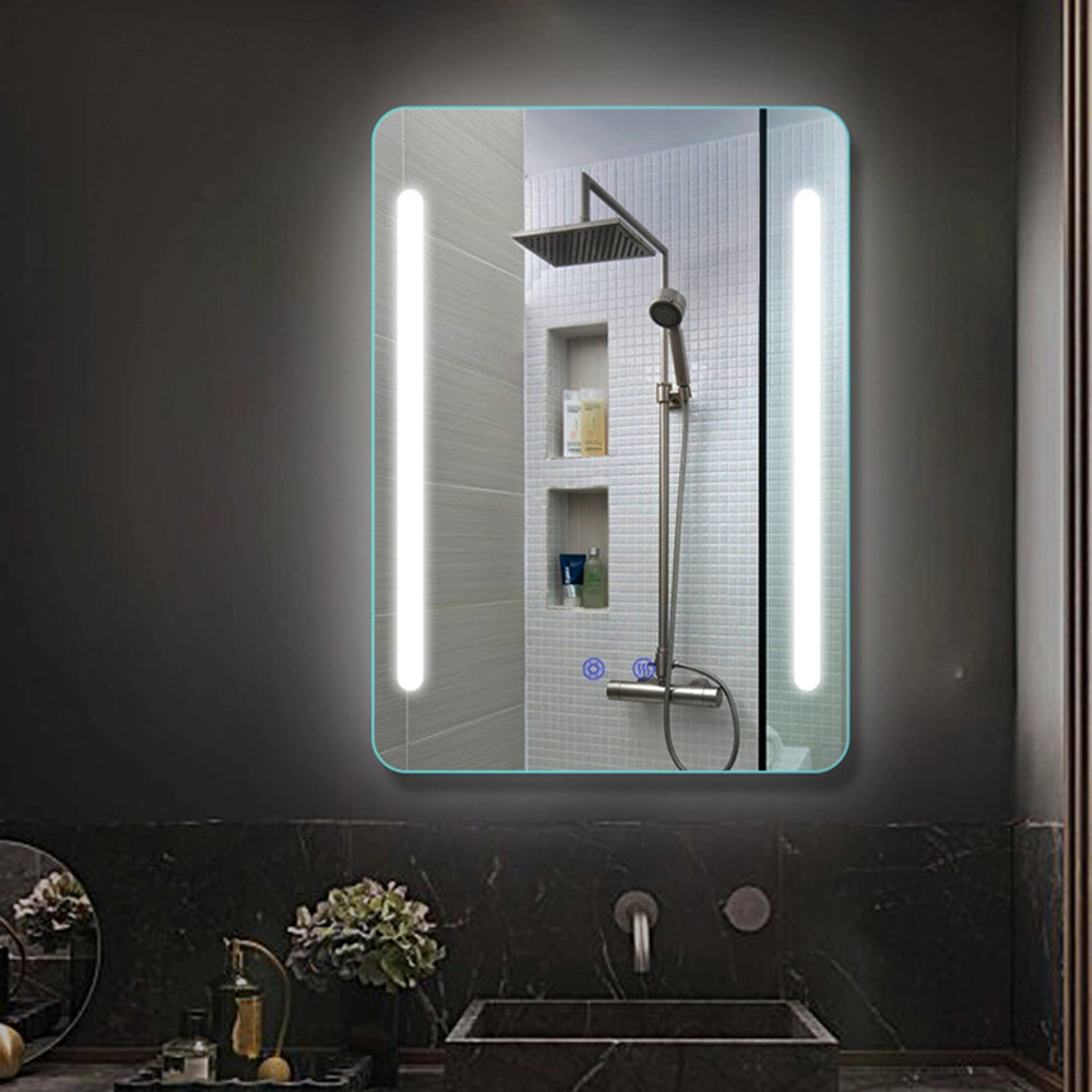 Nuovo design Smart LED Specchio da bagno Vanity LED Specchi da bagno con luce