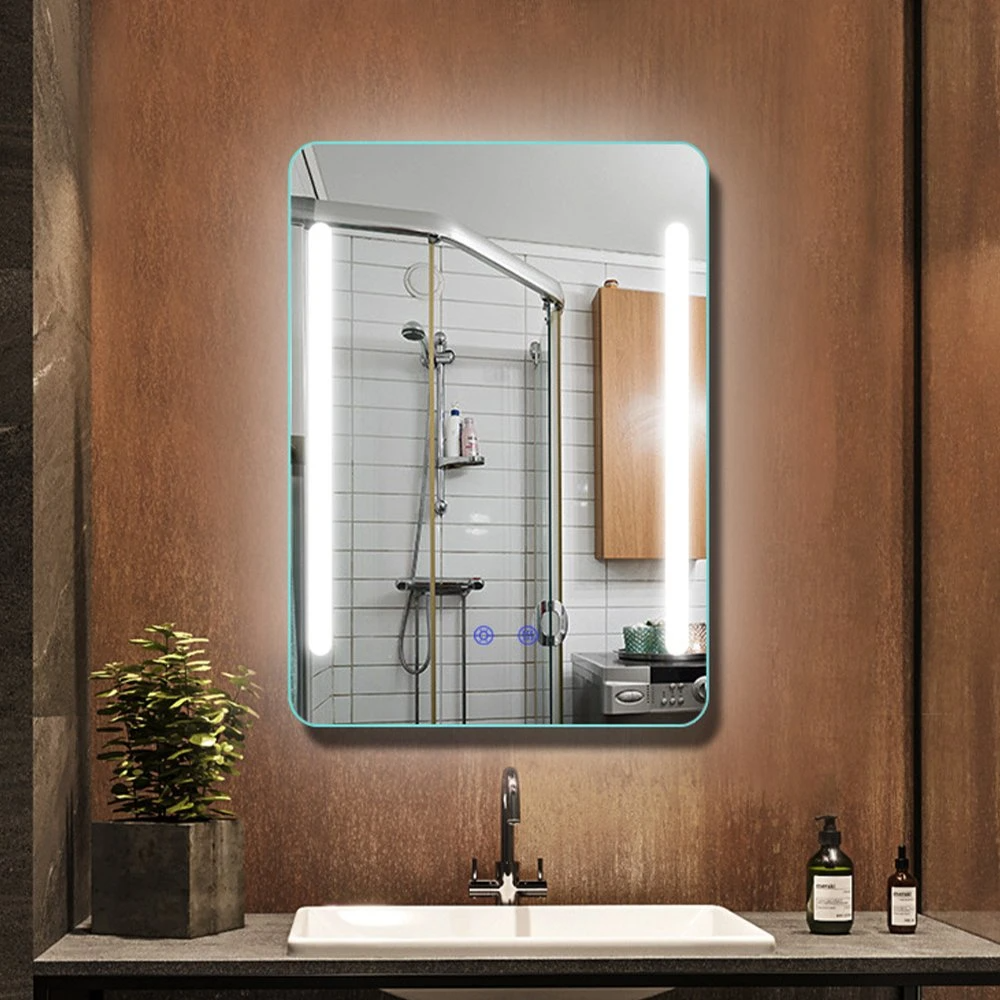 Nuovo design Smart LED Specchio da bagno Vanity LED Specchi da bagno con luce