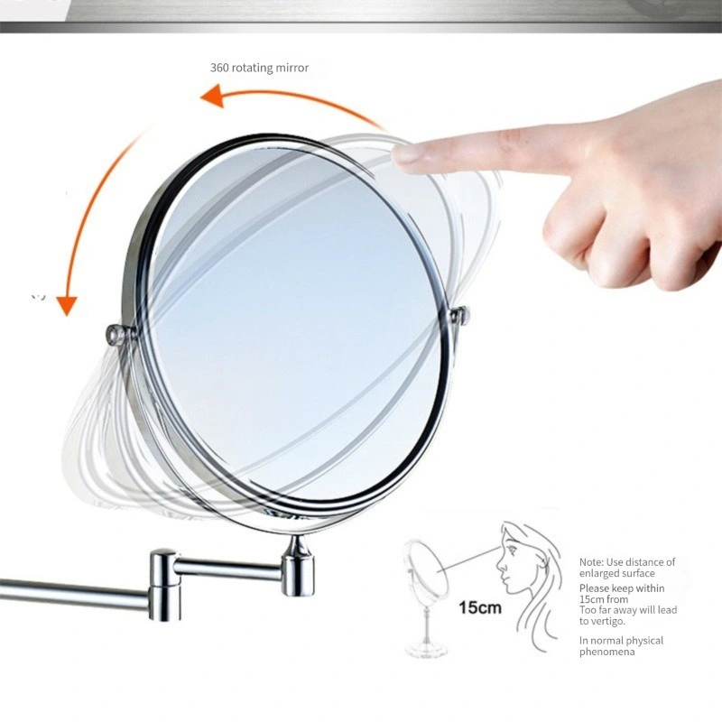 Specchio da parete per bagno a LED per decorazioni per la casa in vetro per trucco moderno intelligente all'ingrosso di fabbrica standard europeo