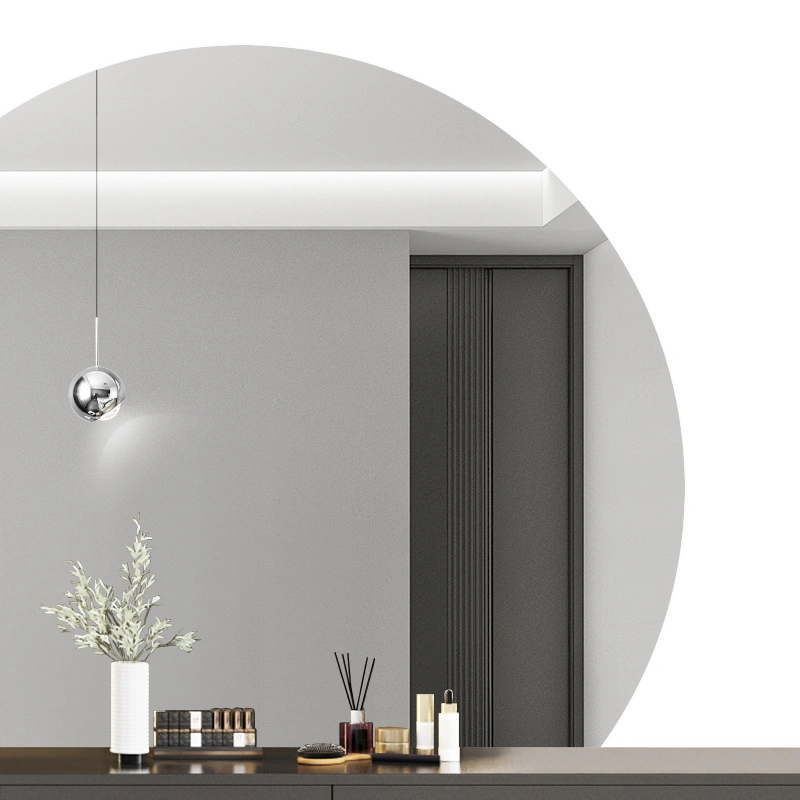 Luci a LED a forma irregolare Specchio da bagno intelligente Toilette Toilette Specchio luminoso da parete Specchio da toeletta per trucco