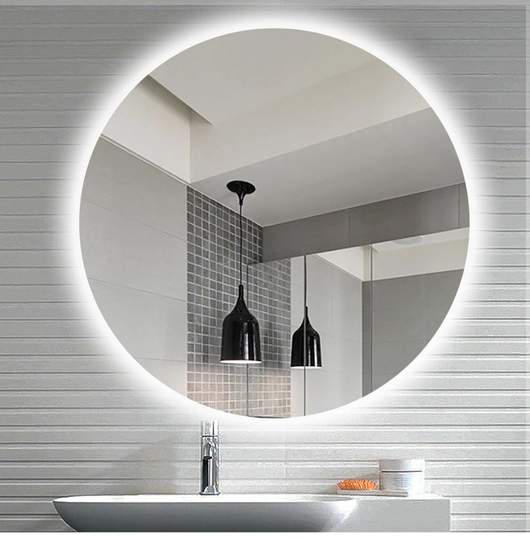 Prezzo di fabbrica Hotel Luxury Bagno LED Smart Touch Sensor Frameless Specchio da bagno a parete