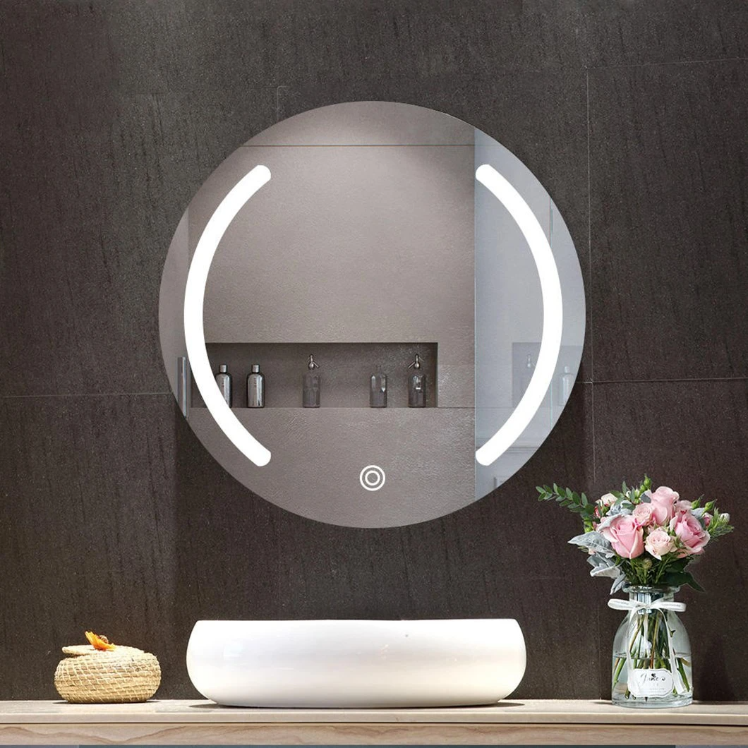 Prezzo di fabbrica Hotel Luxury Bagno LED Smart Touch Sensor Frameless Specchio da bagno a parete