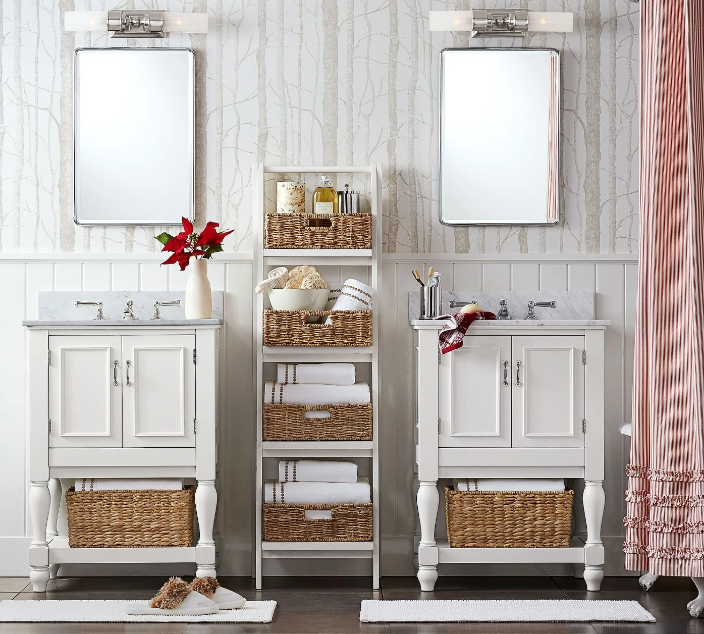 Specchi da bagno Specchio da parete Smart Antifog Vanity con specchio da barba Bagno