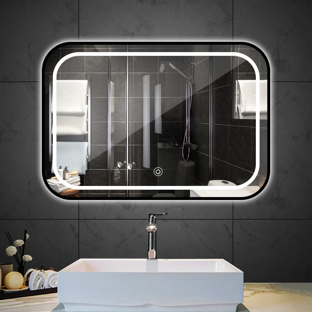 Specchio da bagno con luce a LED Demist Touch Specchio da bagno Specchio da bagno a LED