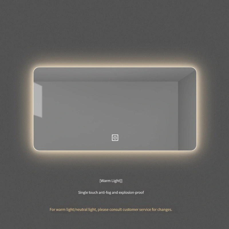 Specchio intelligente in bagno Specchio da bagno di buona qualità con interruttore tattile Auto Smart Mirror