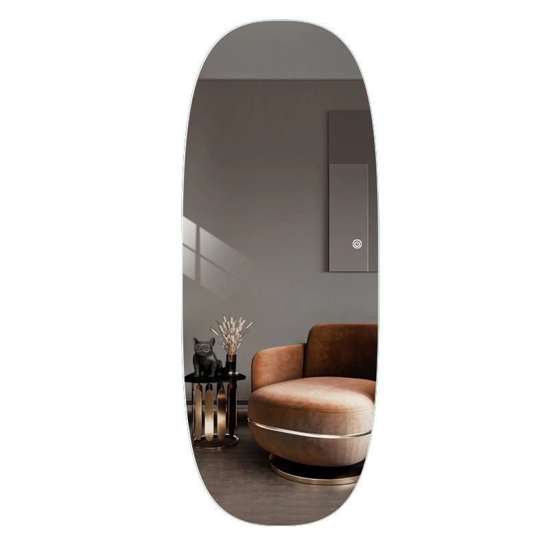 Specchio a parete LED Decorativo Negozio di abbigliamento Camerino Specchio a figura intera intelligente tridimensionale