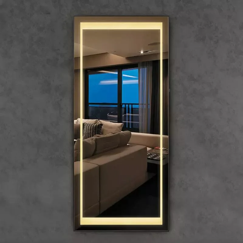 Specchio LED intelligente retroilluminato senza nebbia Specchio da bagno con touch screen Specchio da bagno Specchio a LED