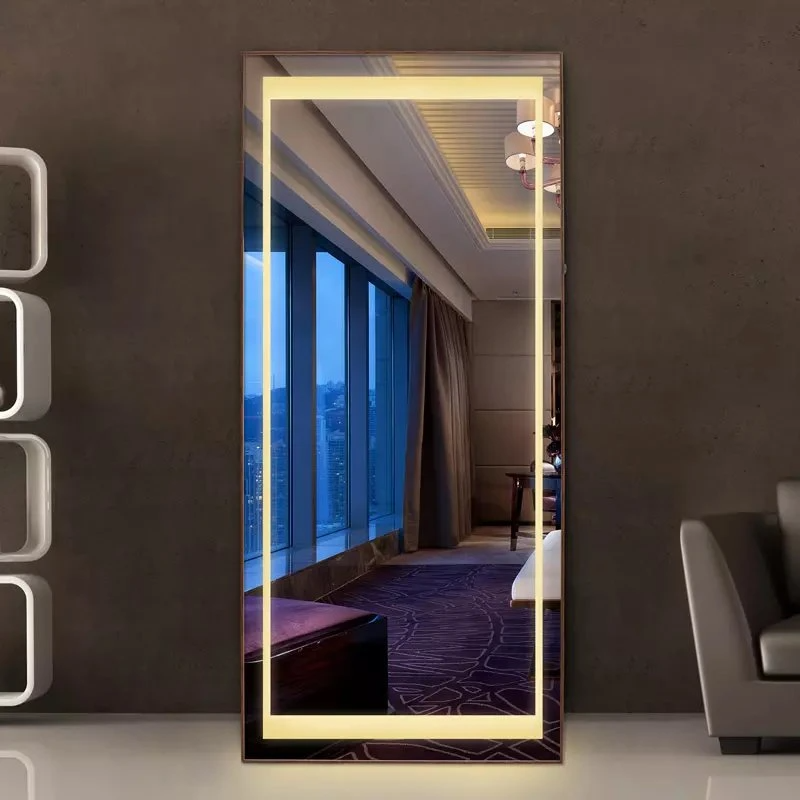 Specchio LED intelligente retroilluminato senza nebbia Specchio da bagno con touch screen Specchio da bagno Specchio a LED